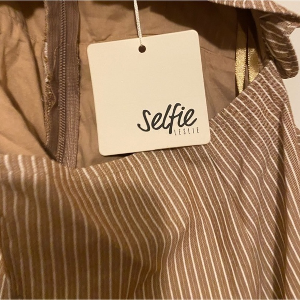 Selfie Leslie Stripe Dress - Picture 2 of 4